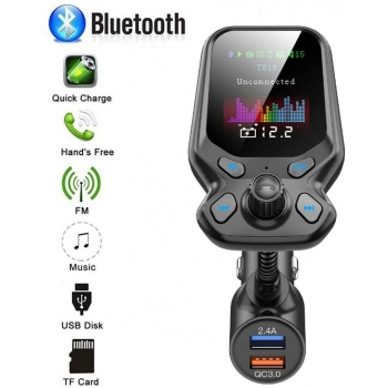 Samochodowy nadajnik Bluetooth telefon głośnomówiący [12010000078]